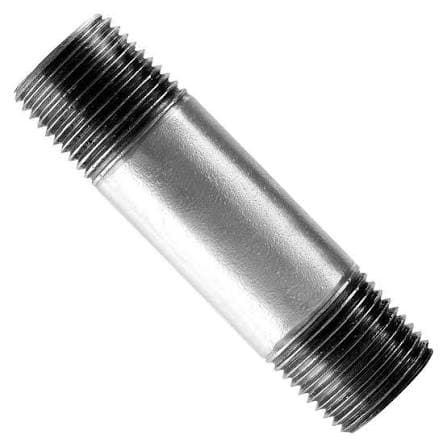 GI NIPPLE 1/2" X 6"